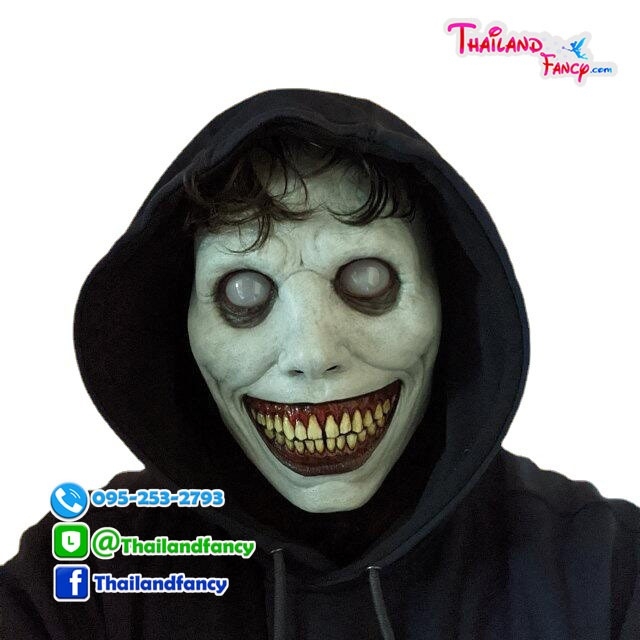 อุปกรณ์คอสเพลย์ หน้ากากแฟนซี หน้ากากฮาโลวีน Halloween หน้ากากปีศาจ หน้ากากผี หน้ากากซอมบี้ หน้ากากแม่ชีตาโพลนขาว