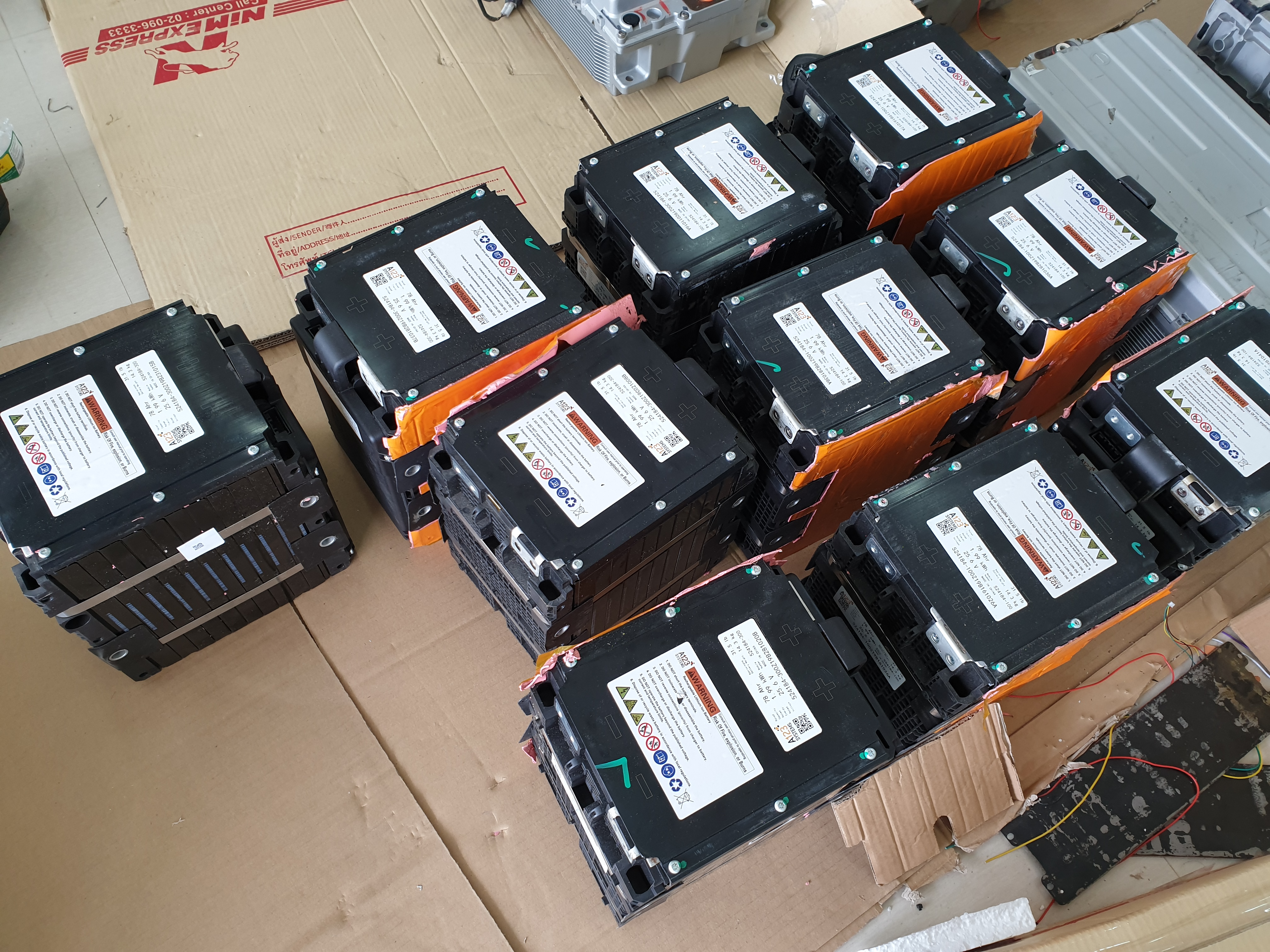 A123 module 24v 78Ah ประกอบ 24v 48v 72v ใช้งานได้