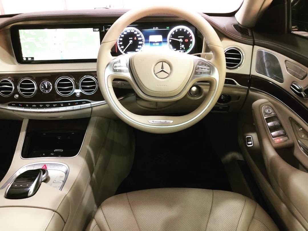 Mercedes Benz S500e V6 3.0 Exclusive Plug-in Hybrid เบรคฟ้า ปี 2017