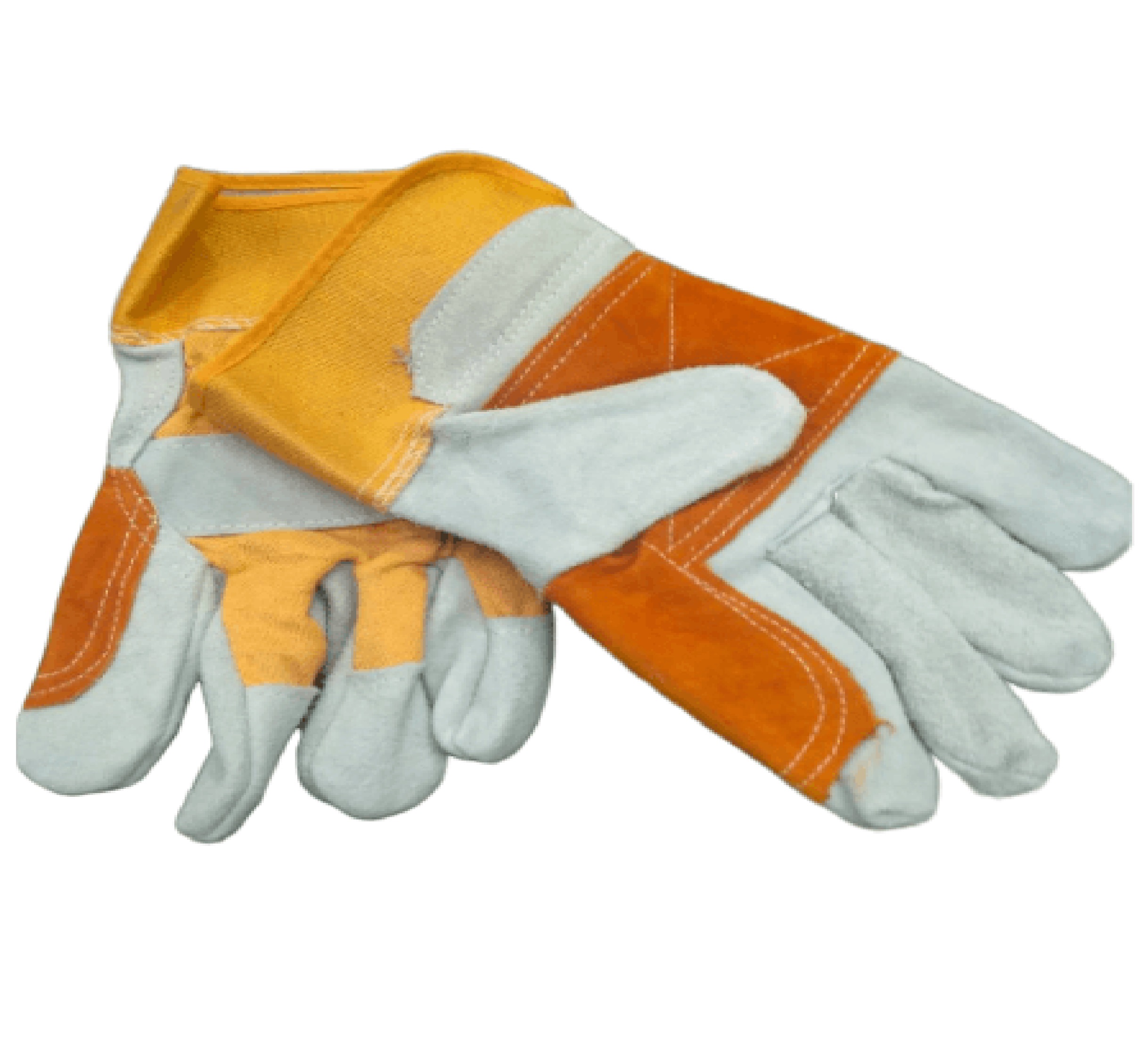 Protx ถุงมือหนัง รุ่น JR-WG012 ขนาด 10.5 นิ้ว สีน้ำตาล-เหลือง