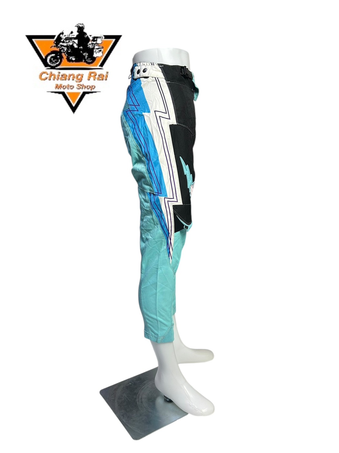 กางเกงขี่มอเตอร์ไซด์ ( มือสอง ) E&A 669: เอว 30" ยาว 29" **888**