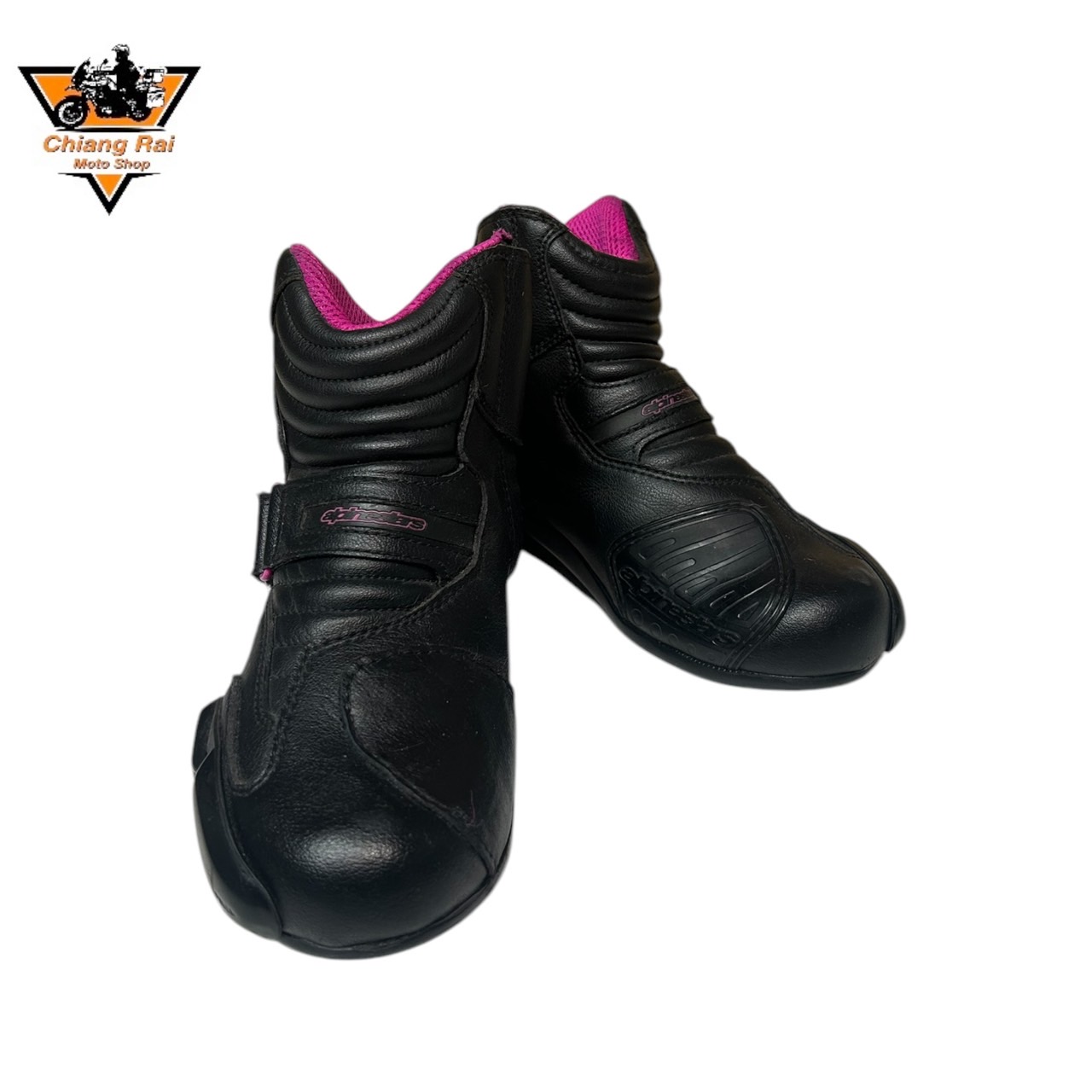 รองเท้าขี่มอเตอร์ไซด์( มือสอง) RCBS-1027 Size ขนาดจากป้าย 39:EUR / 6:UK / 24.5:Cm.(Alpinestars)
