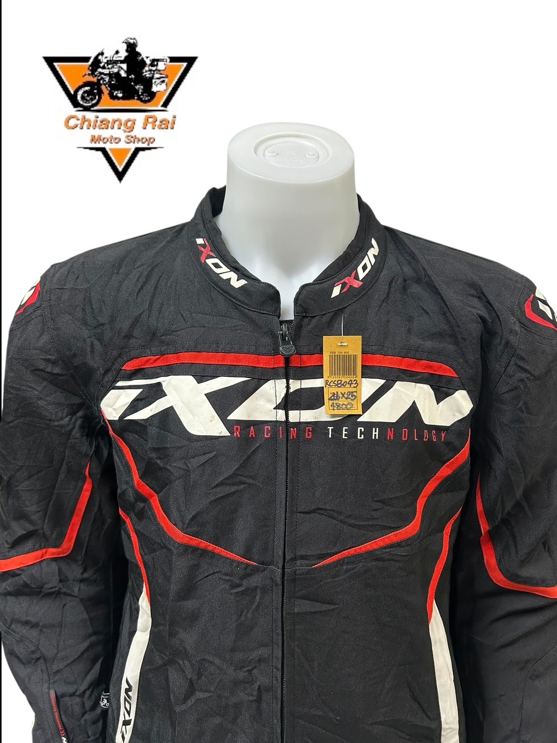 เสื้อขี่มอเตอร์ไซด์( มือสอง) CRSB 043 : อก 46" ยาว 25" (L) **Ixon**