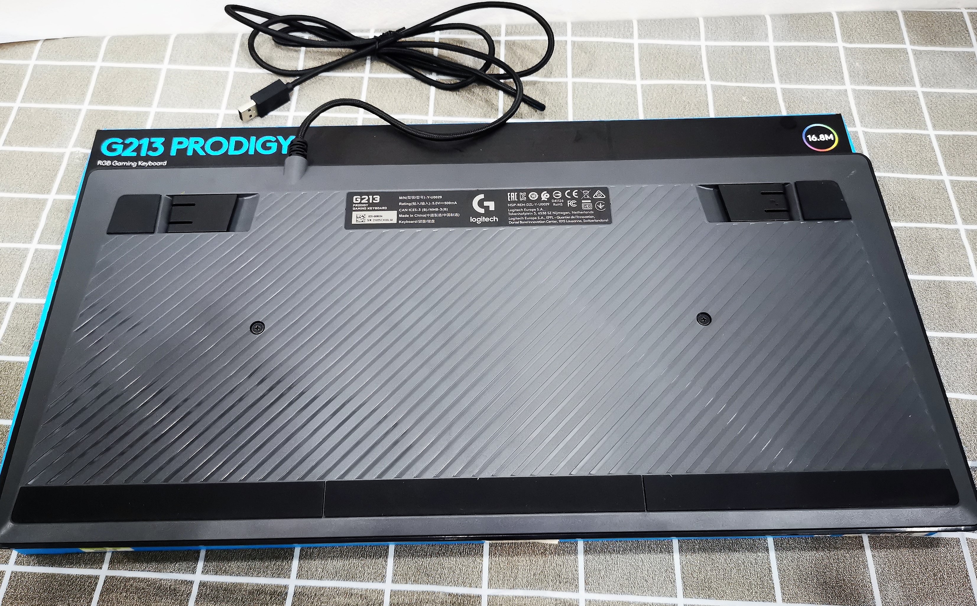 Keyboard LOGITECH G213 PRODIGY (RGB LED) (EN/TH)