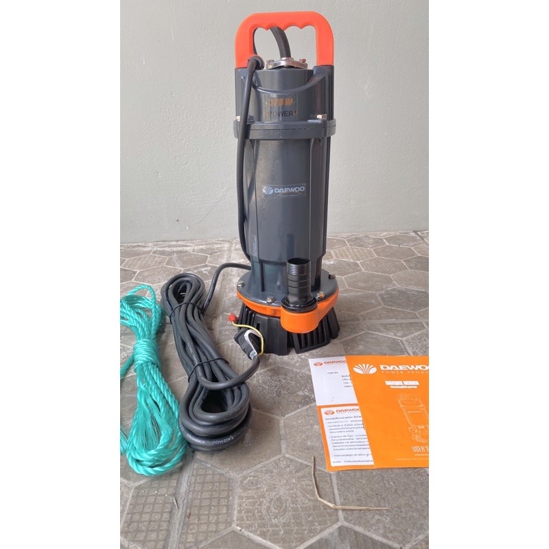 ไดโว่ดูดน้ำ ยี่ห้อ Daewoo ใช้ไฟบ้าน งานเกาหลี มี 3 ขนาด งานเกาหลี🇰🇷 ตัวท๊อป