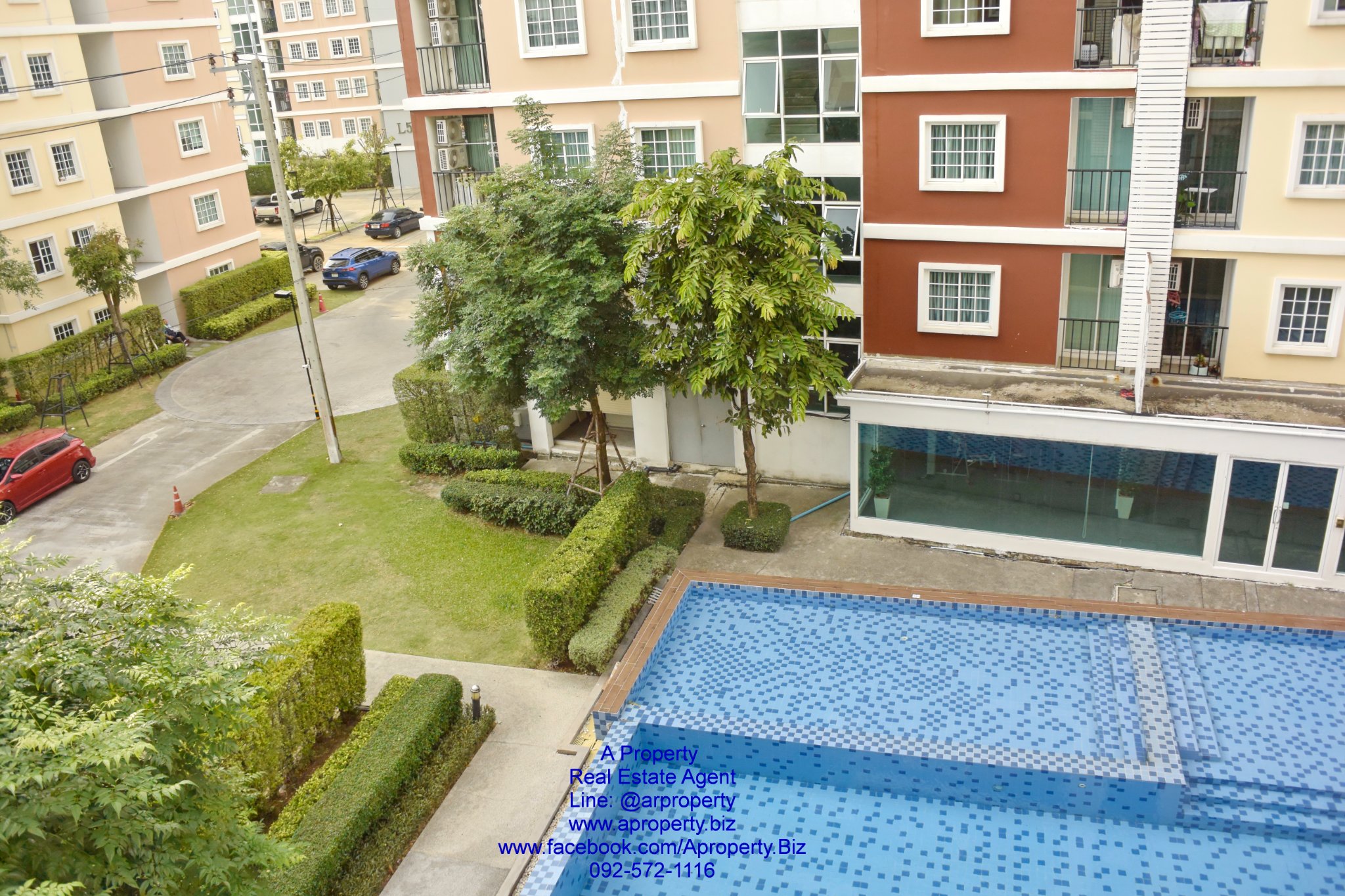 ขาย คอนโด ทิวลิปสแควร์ อ้อมน้อย วิวสระ