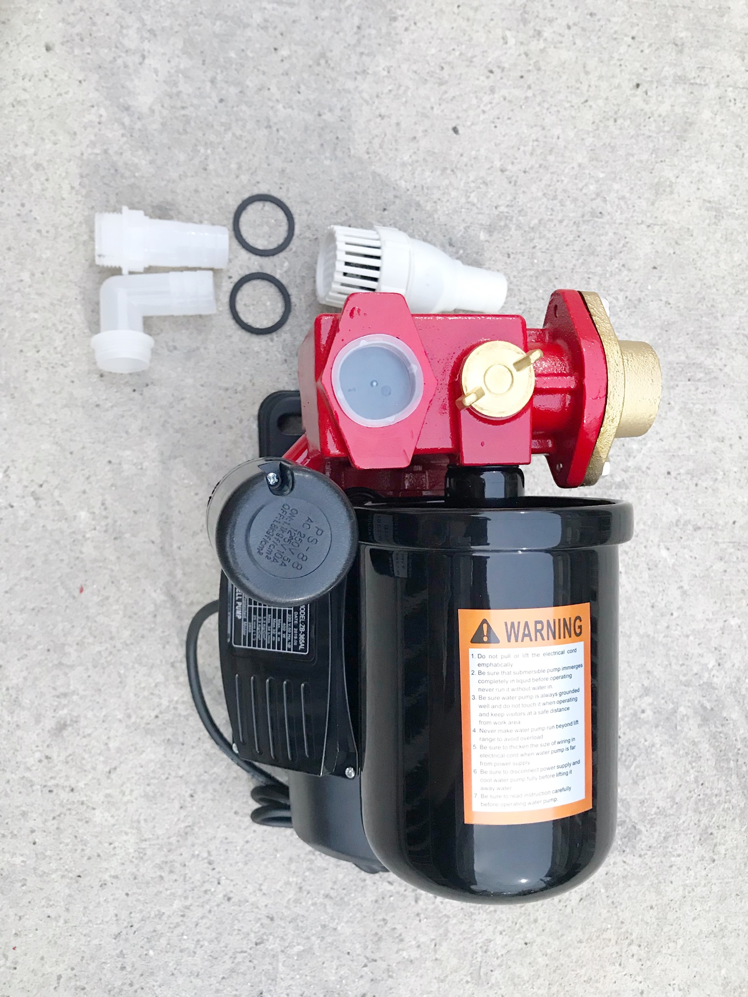 ปั๊มน้ำอัตโนมัติรุ่นใหม่ เสียงนิ่ม ยี่ห้อ Wa-top รุ่น ps130