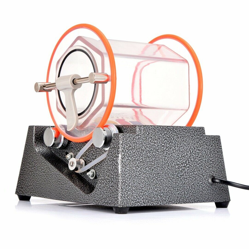 เครื่องร่อนเงา เครื่องร่อนลูกเหล็ก เครื่องร่อนเงาจิวเวรี่ Magnetic Tumbler รุ่น KT-6808