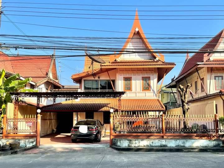 ให้เช่าบ้านเดี่ยว หมู่บ้านเรือนไทยเบญจรงค์ บางกรวย-ไทรน้อย
