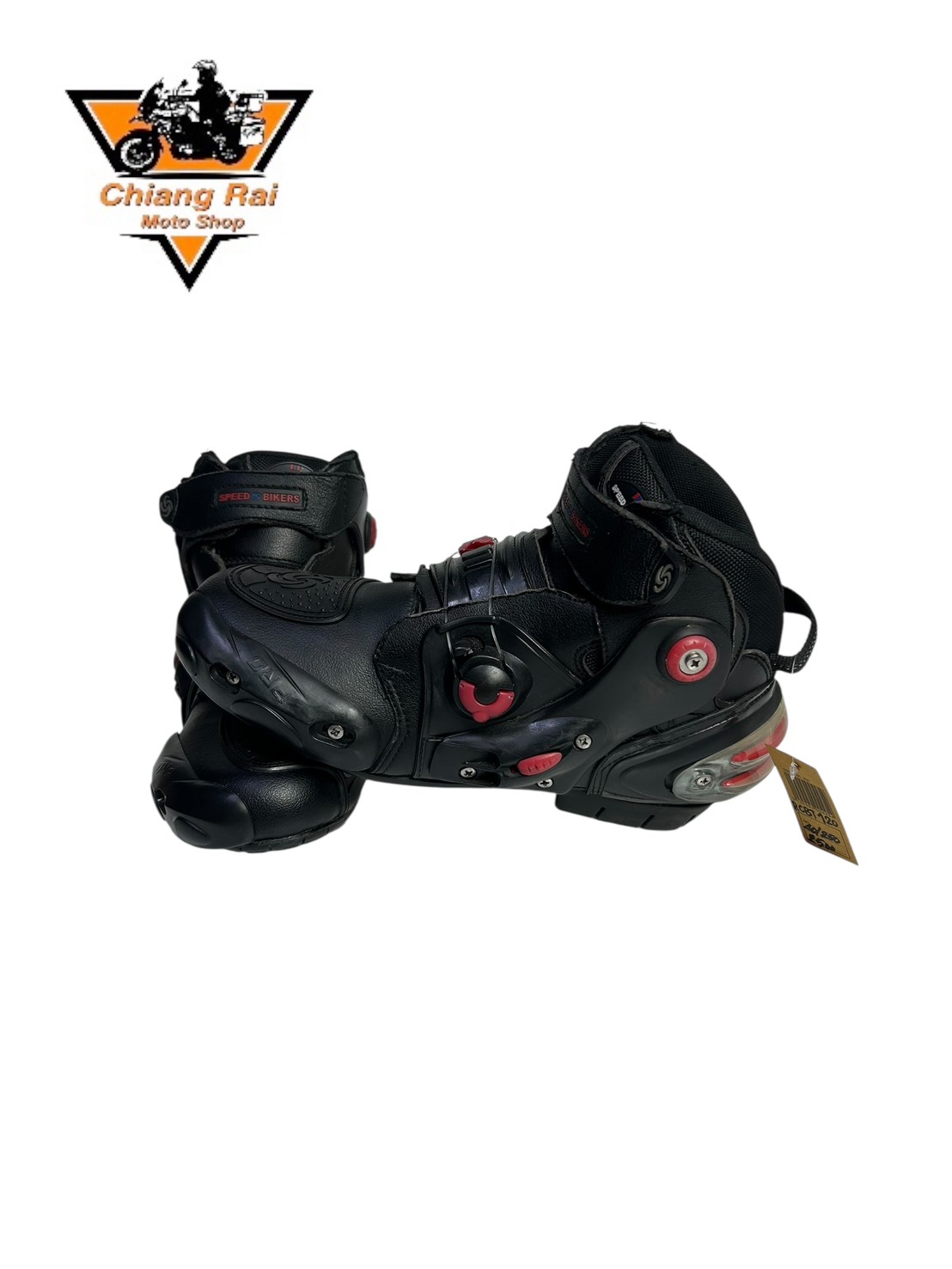 รองเท้าขี่มอเตอร์ไซด์( มือสอง) RCBT-120 Size ขนาดจากป้าย 40:EUR / 6.5:UK / 25.5:Cm.(Speed Bike)