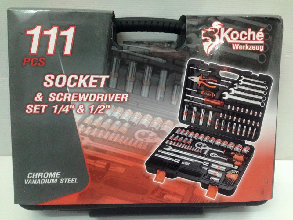 ชุดบล็อก koche 111 ชิ้น