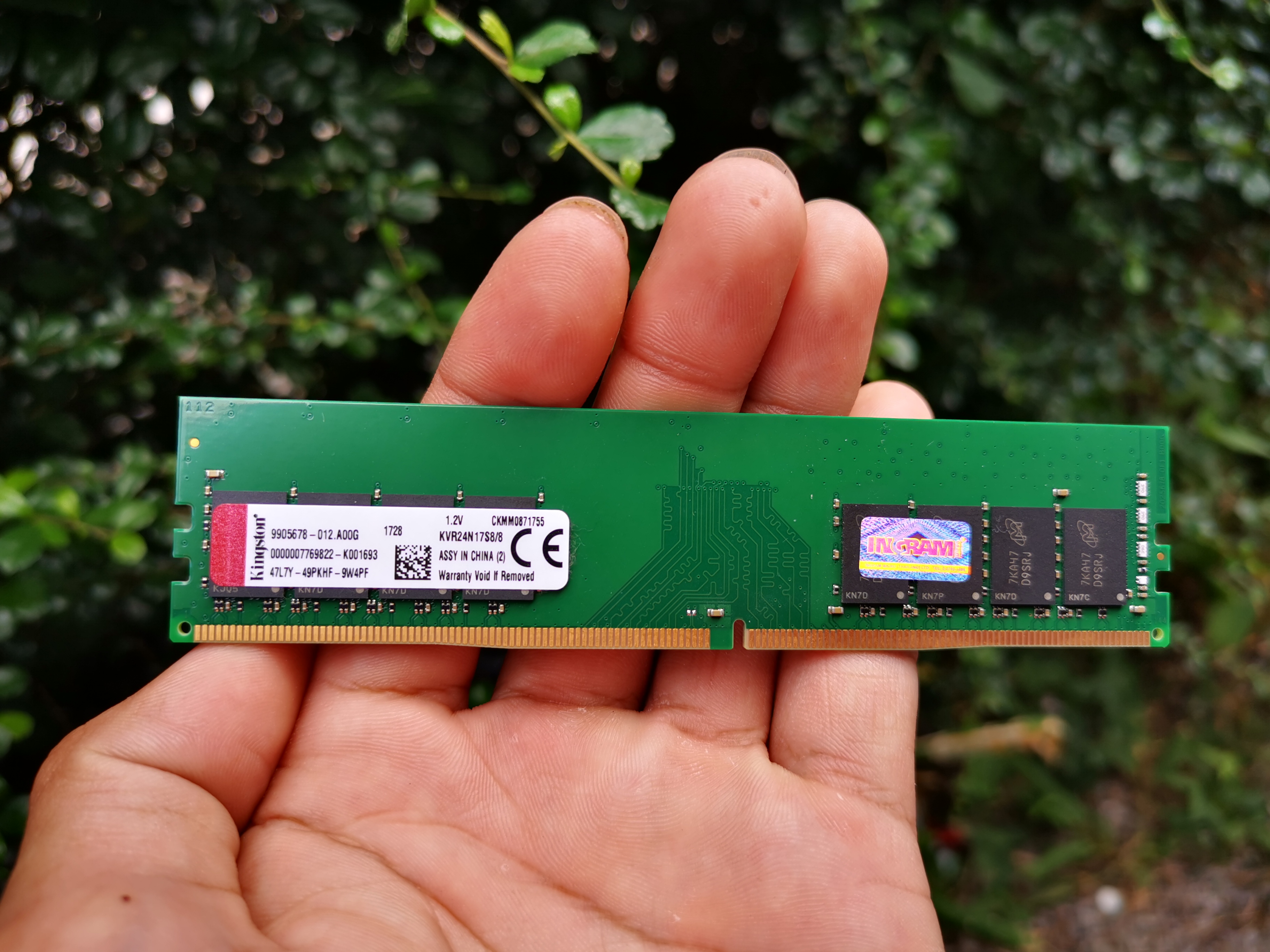 Ram Kingston DDR4 8G(8*1) Bus2400