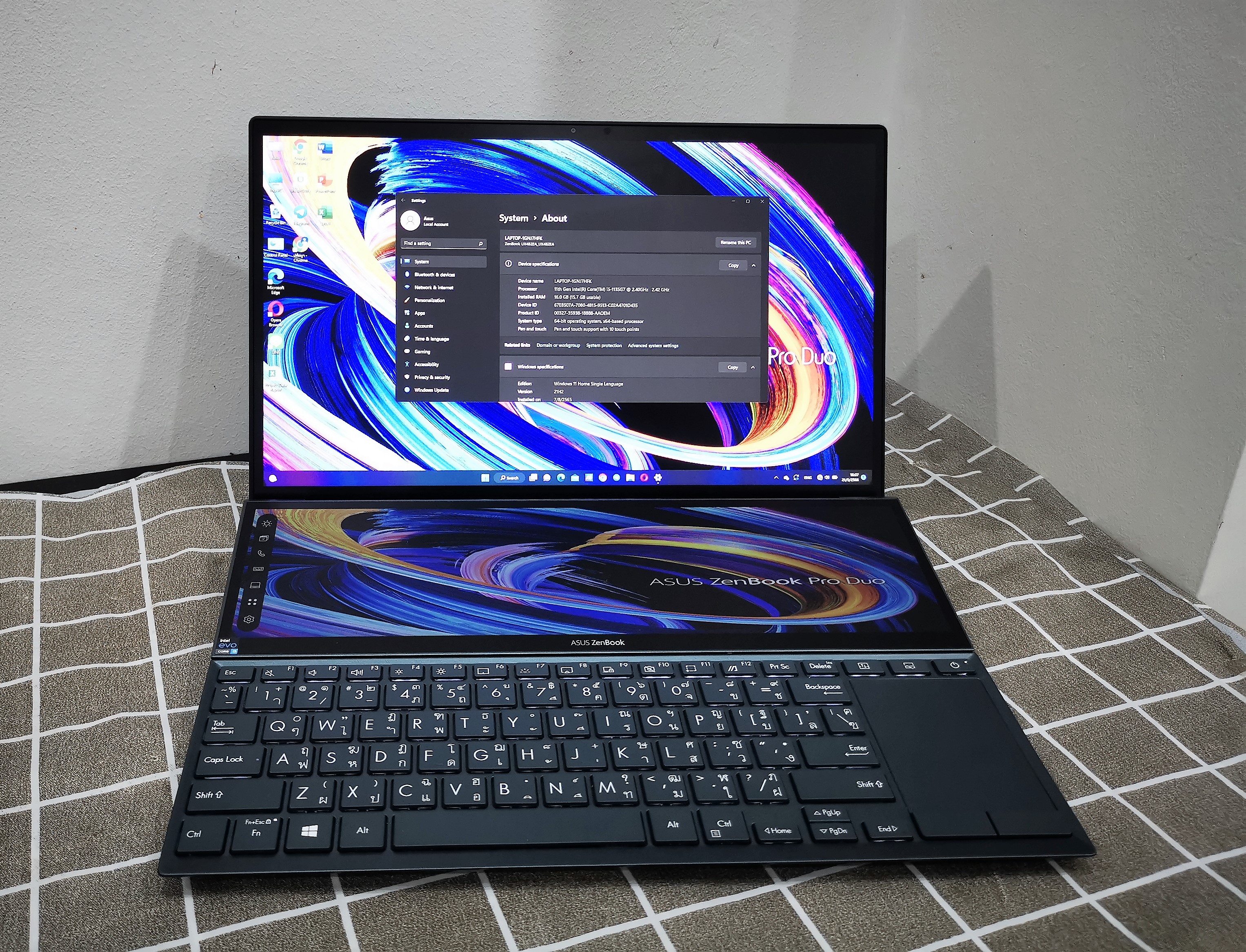 Asus ZenBook Duo UX482EA-HY001TS