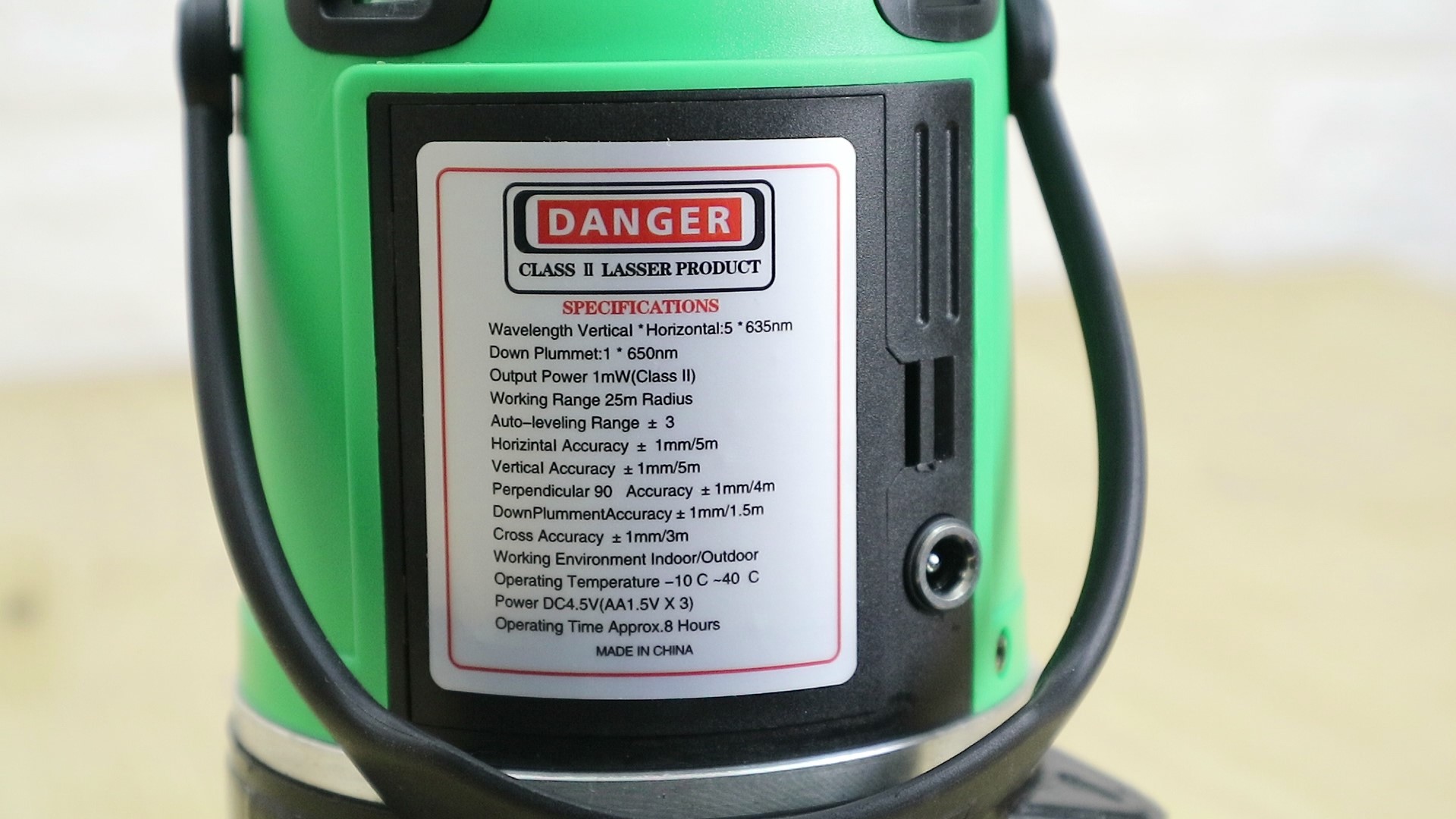 BONCHI เครื่องวัดระดับเลเซอร์ 5 เส้น