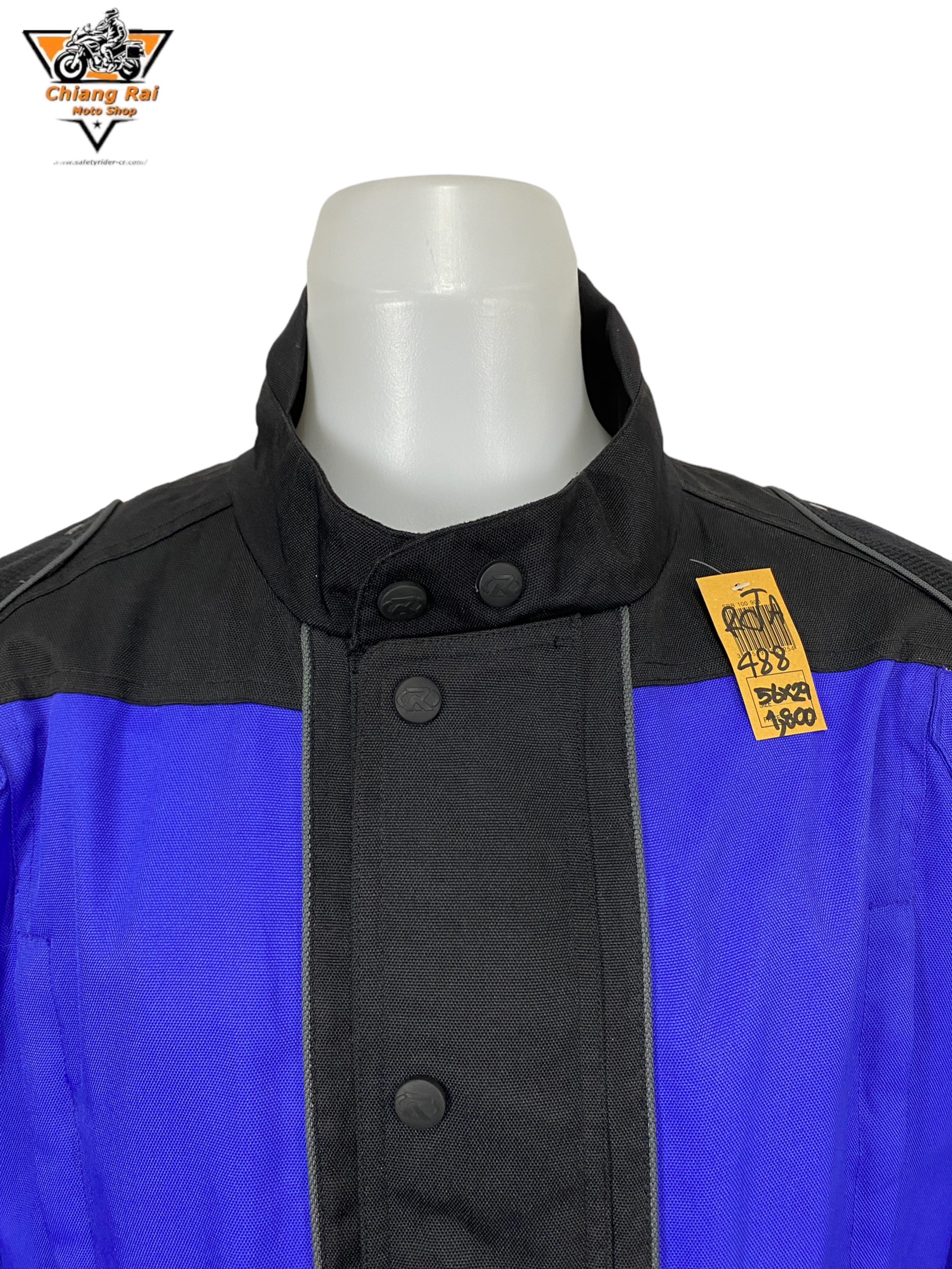 เสื้อขี่มอเตอร์ไซด์( มือสอง) RCTA 488: อก 56" ยาว 29" (2XL) **JOE ROCKET**