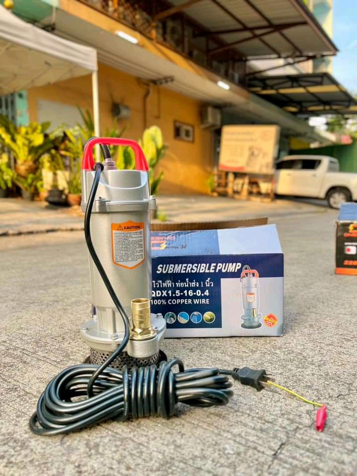 ปั้มไดโว่ไฟฟ้า ใช้ไฟบ้าน 220V ยี่ห้อ ONSEN มีให้เลือกใช้ 4 ขนาด