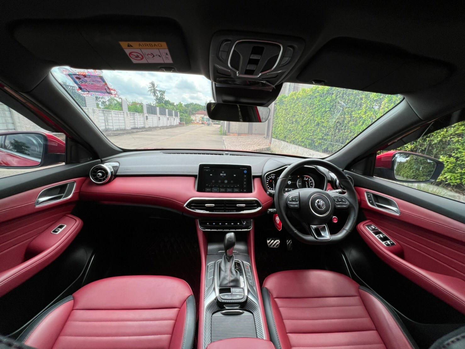 MG HS 1.5X Sunroof สีแดง ปี 2020 รุ่นท็อป