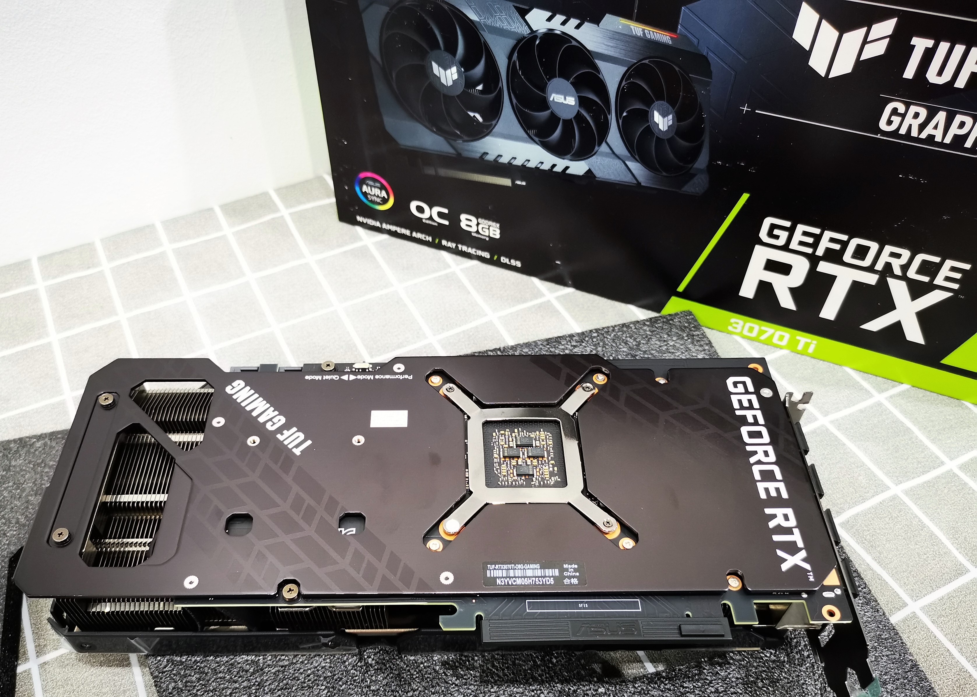 ASUS TUF RTX 3070 TI OC 8GB GAMIMG GDDR6X