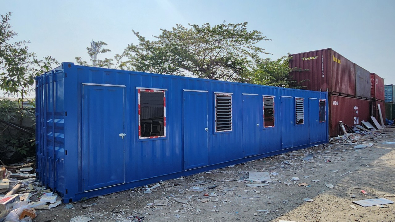 ตู้้บ้านพักคนงาน ตู้บ้านพัก ตู้คอนเทนเนอร์บ้านพัก ตู้แคมป์คนงาน ตู้คอนเทนเนอร์ดัดแปลง