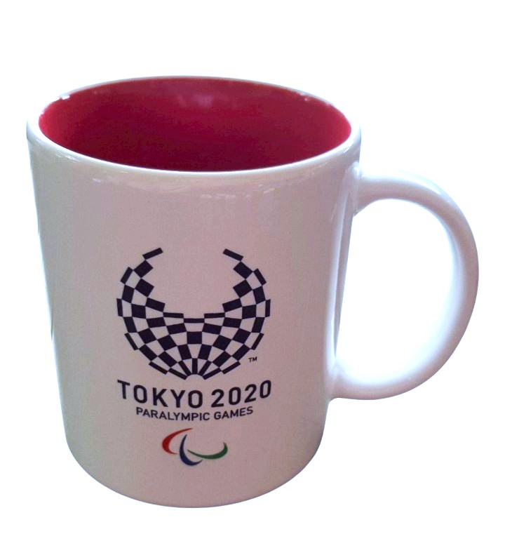 แก้วมัค Tokyo 2020 Olympic and Paralympic Games แก้วกาแฟ แก้ว เซรามิก โตเกียว โอลิมปิก 2020 ของแท้จากญี่ปุ่น Size : 9 x 12 cm