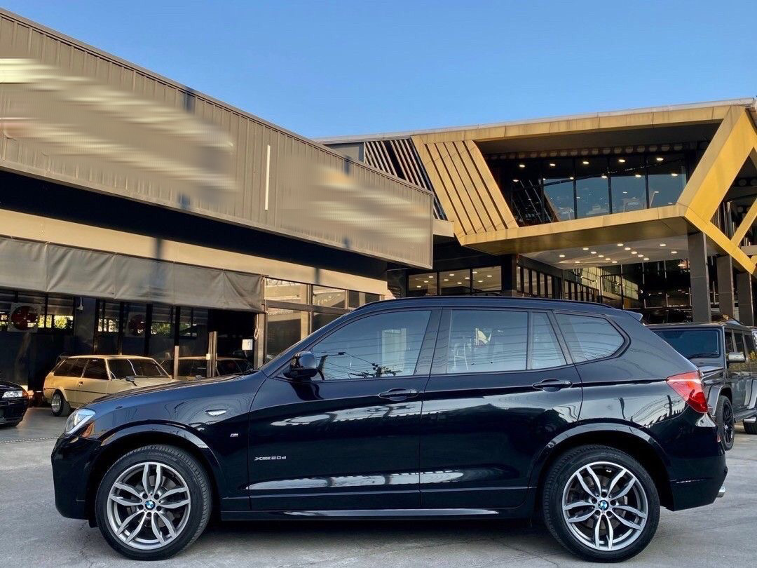 BMW X3 xDrive20d M Sport ปี 2017 สีดำ