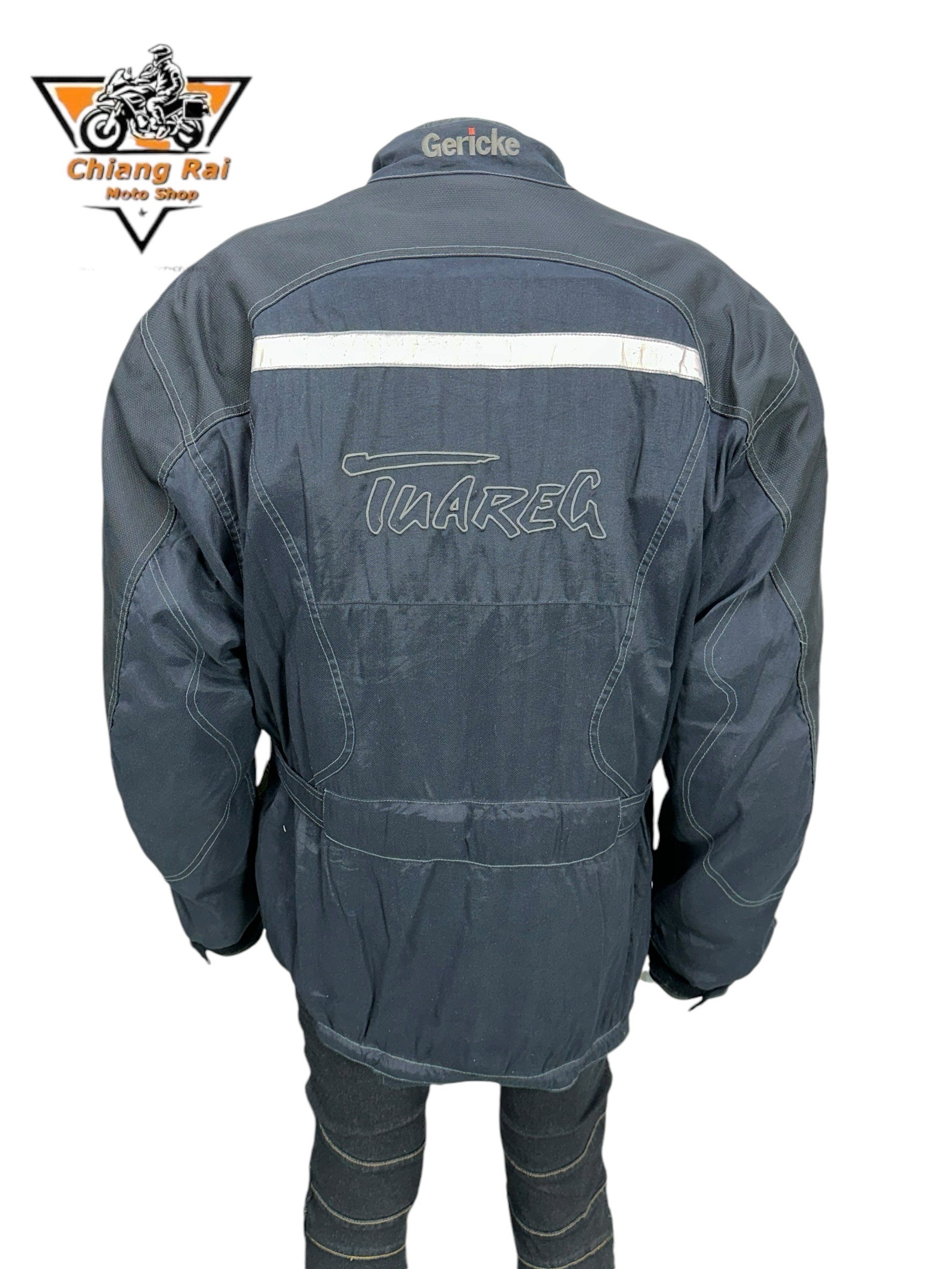 เสื้อขี่มอเตอร์ไซด์( มือสอง) RCTA 673 อก 52" ยาว 28"(XL) **Hein Gerlokev**