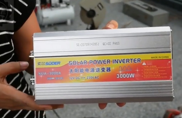 ตัวแปลงไฟ 12V เป็น 220V ขนาด 3,000W