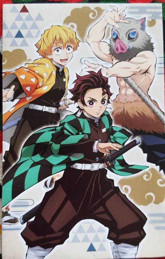 ซองจดหมาย ซองอั่งเปา Demon Blade Kimetsu no yaiba ดาบพิฆาตอสูร ของแท้จากญี่ปุ่น MADE IN JAPAN 3 ซอง Size : 11 x 7 cm