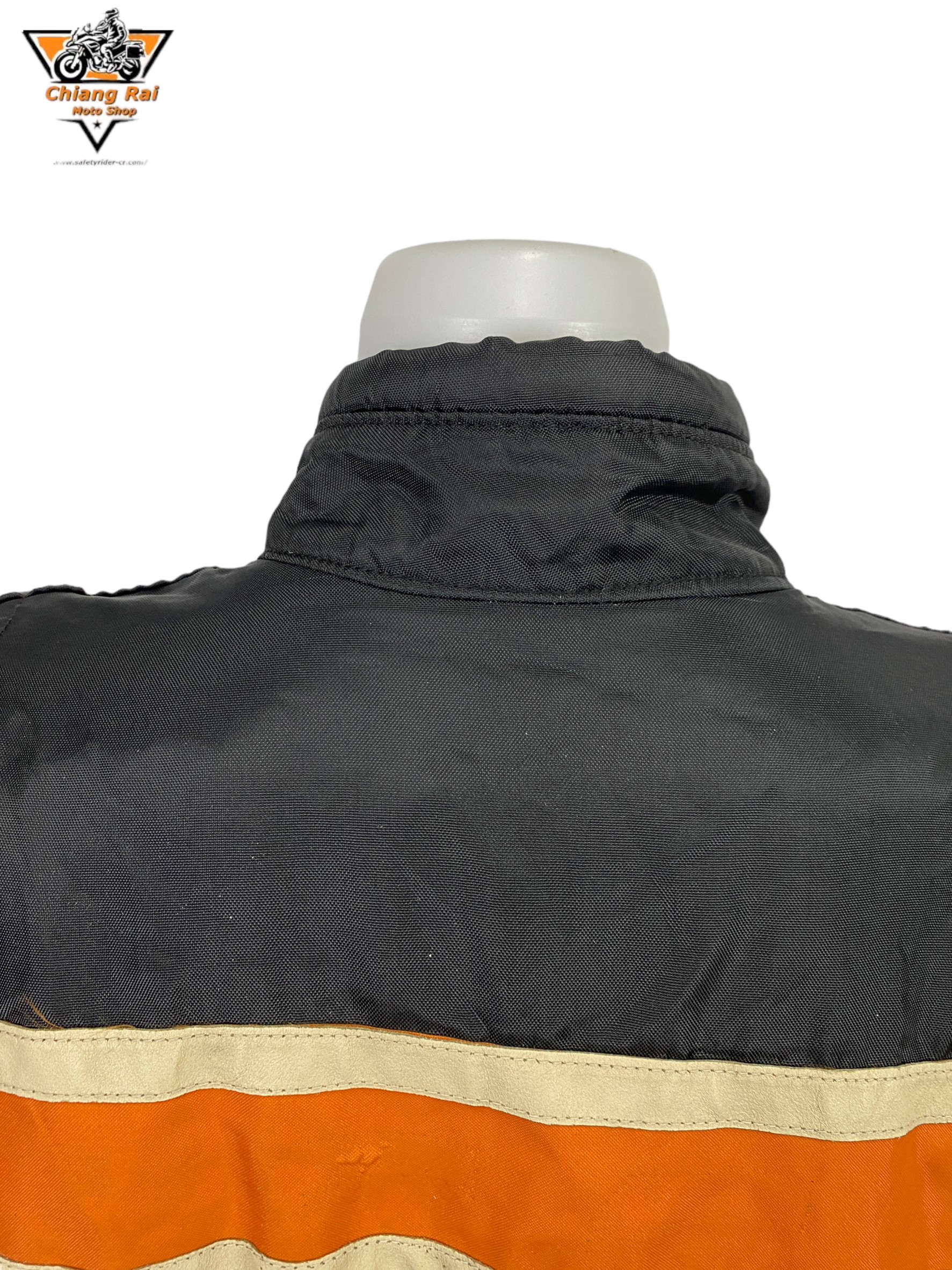 เสื้อขี่มอเตอร์ไซด์( มือสอง) RCSA 710: อก 50" ยาว 25" (XL)**RODS** (ไม่มีการ์ด)