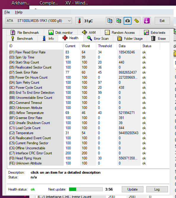 HDD NB Seagate 1TB