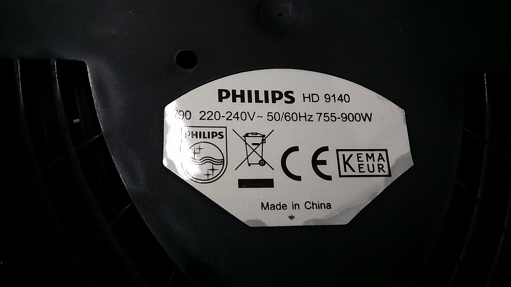 ซ่อมหม้อนึ่ง ยี่ห้อ PHILIPS รุ่น HD9140 อาการไฟไม่เข้าเครื่องไม่ทำงาน