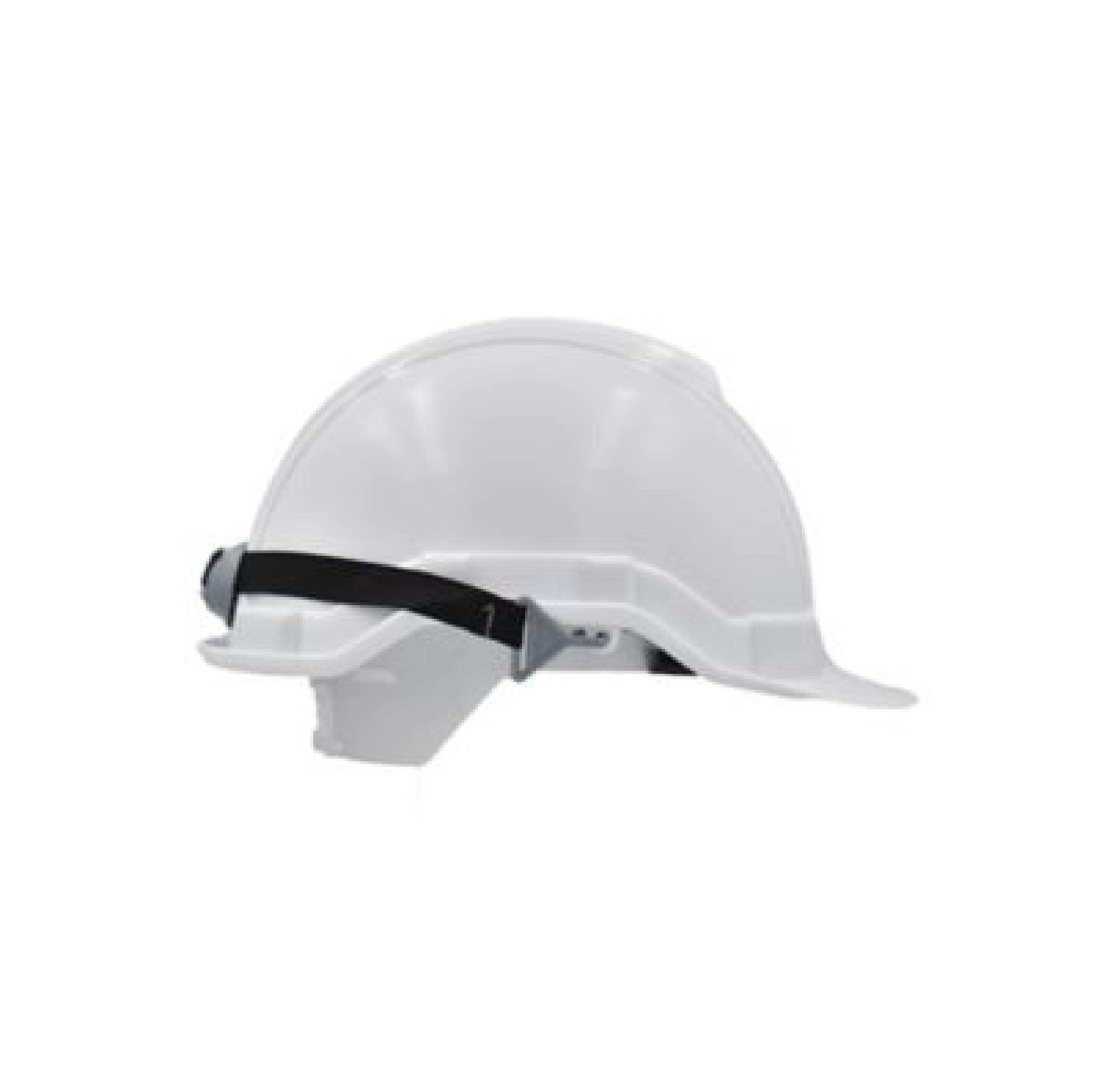 หมวกวิศวะ HDPE ปรับหมุน มอก. SC-03HDPE-WR สีขาว