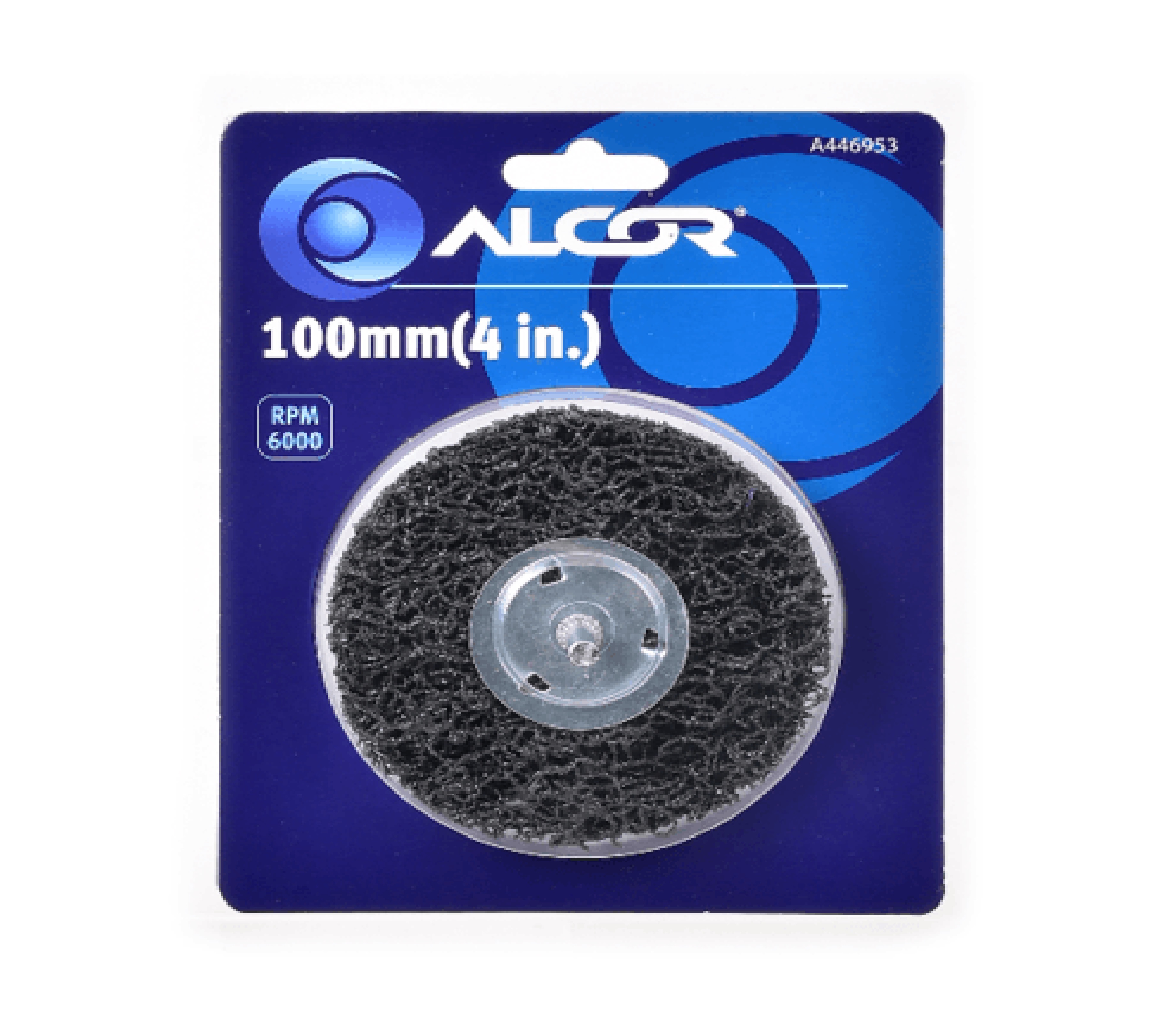 แผ่นขัดลอกสนิมมีแกน 100MM (4”) รุ่น A446953 ALCOR