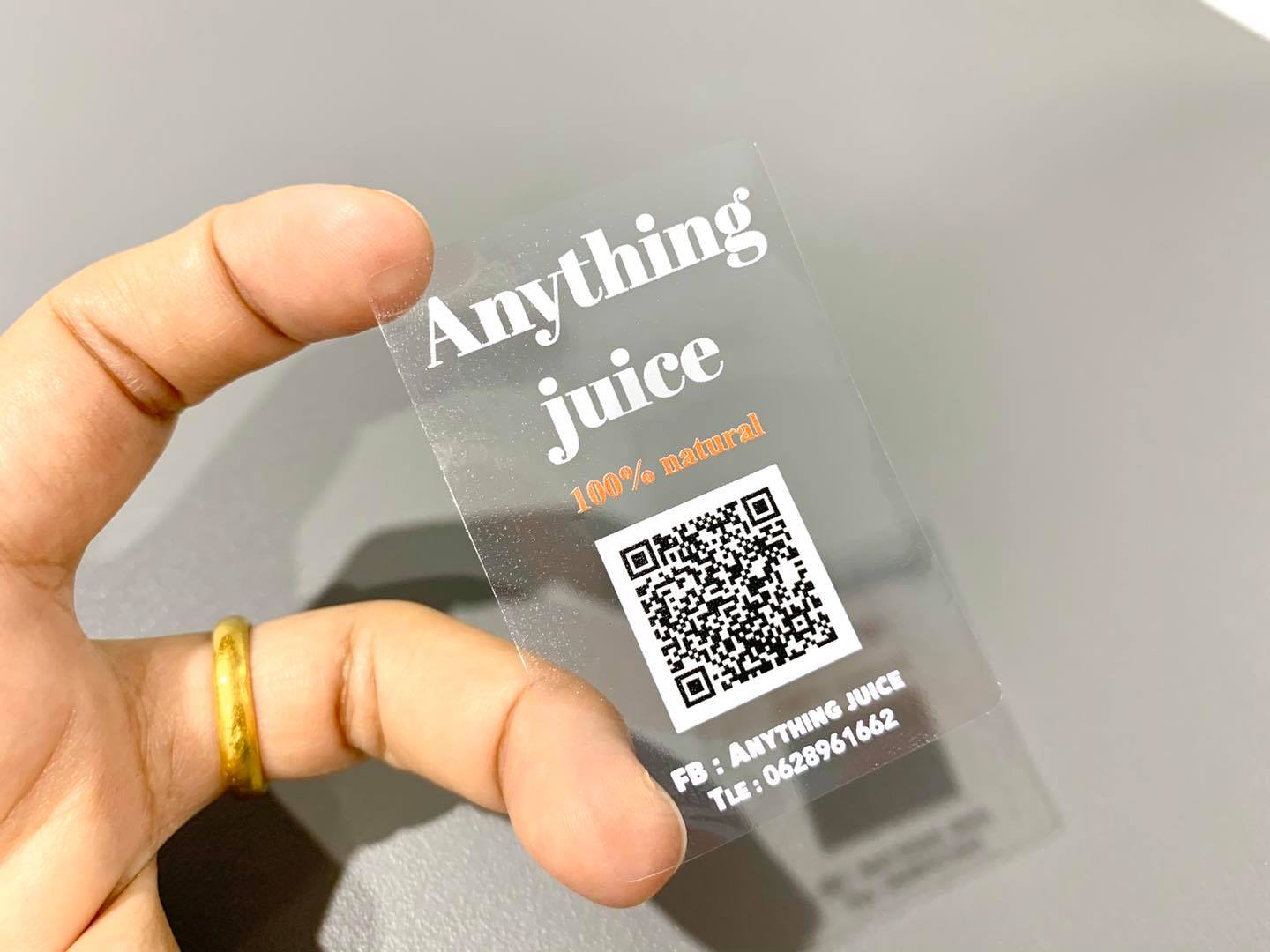 สติ๊กเกอร์ใสรองพื้นหมึกขาว หมึกขาว พิมพ์หมึกขาว