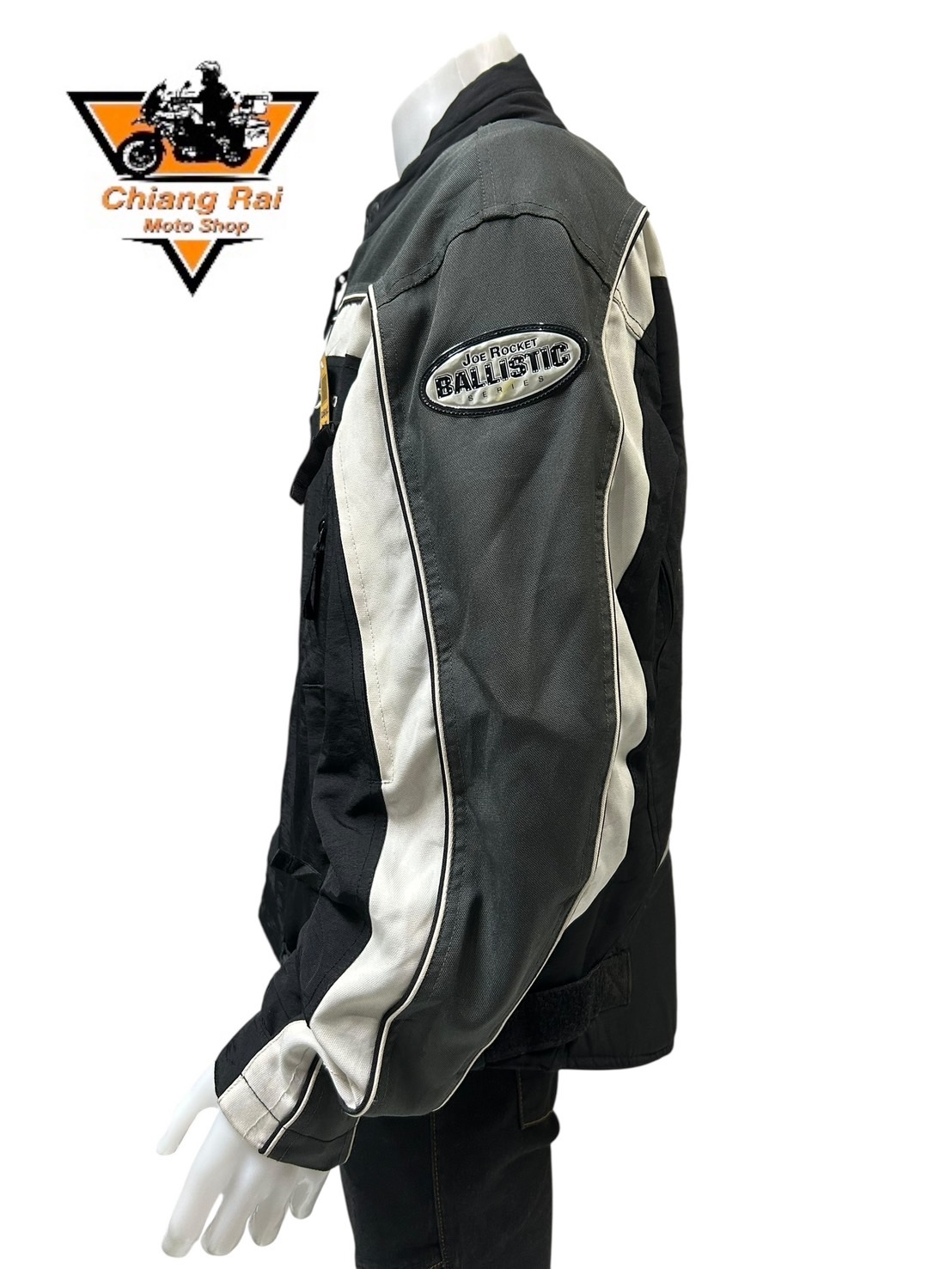 เสื้อขี่มอเตอร์ไซด์( มือสอง) CRSB 052 : อก 60" ยาว 28" (3XL) **Joe Rocket**