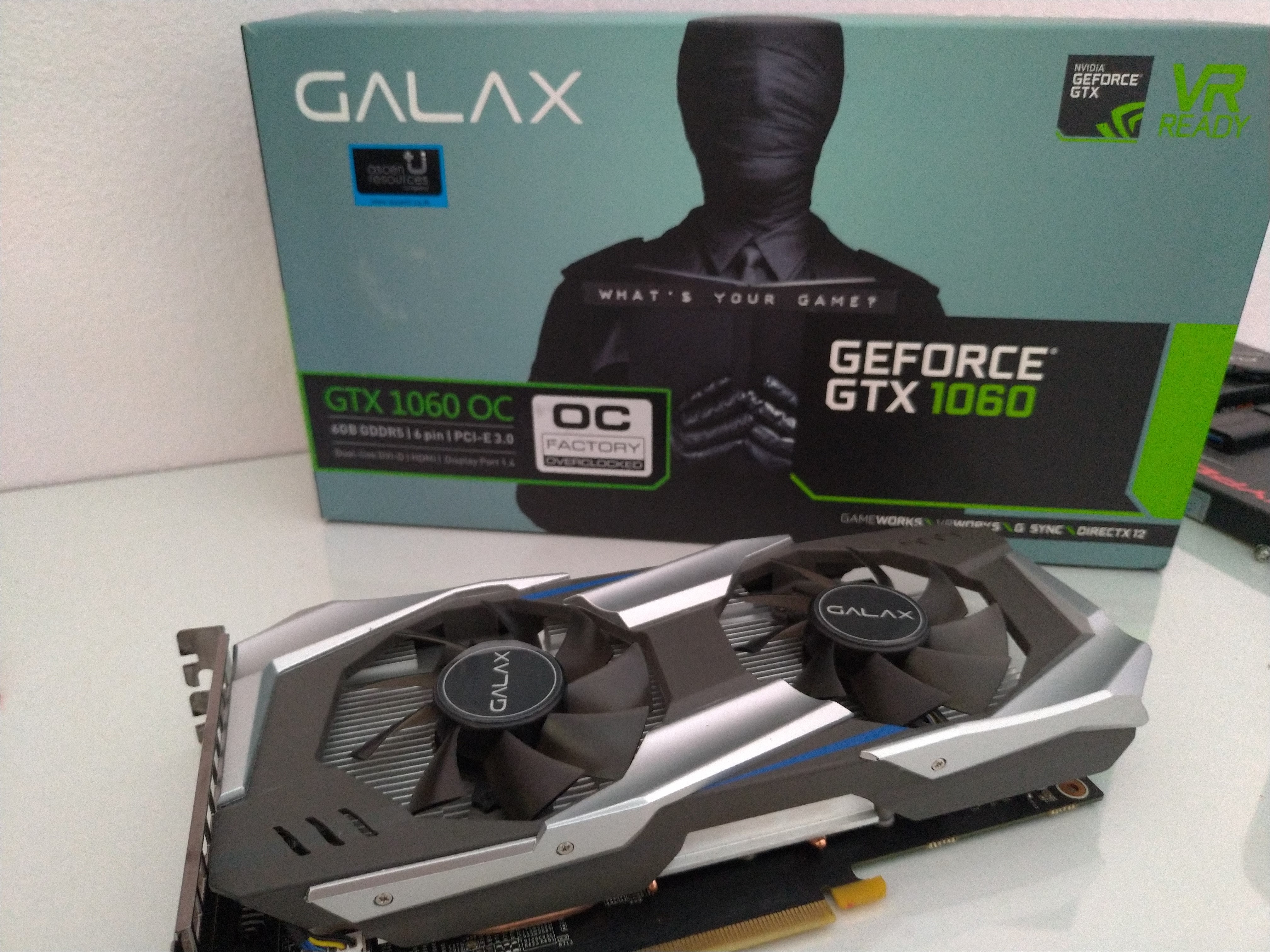 GALAX GTX1060 OC 6GB DDR5 192 BIT