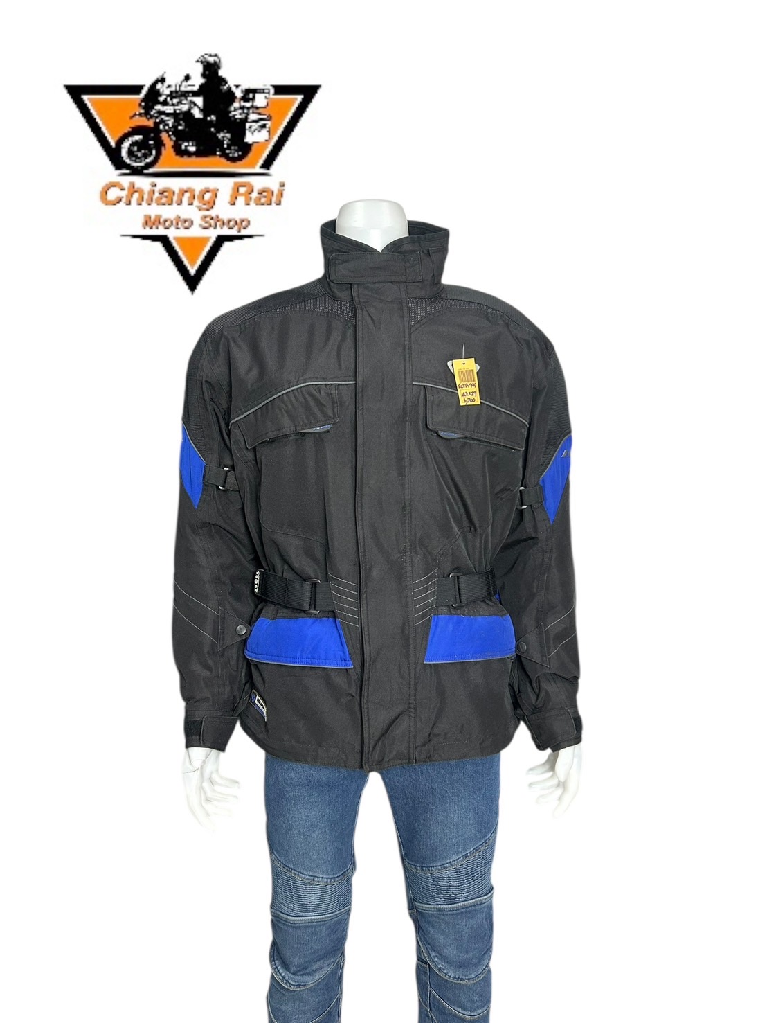 เสื้อขี่มอเตอร์ไซด์( มือสอง) CRTA 755 อก 48" ยาว 29 (XL) **Ixon**