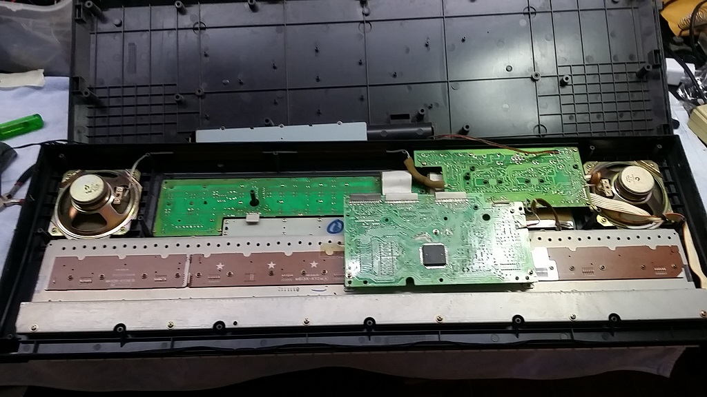 ซ่อมเปียโนคีย์บอร์ด Keys Electronic Keyboard ยี่ห้อ CASIO รุ่น CT-660 อาการคีย์กดไม่ได้และเสียงไม่ออก