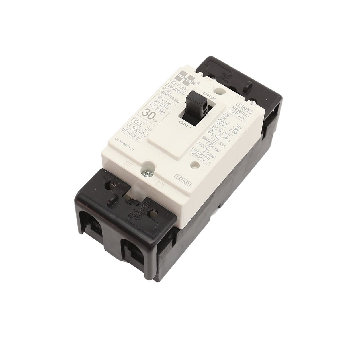 HI-TEK เบรกเกอร์ 2P 30A รุ่น HT30-CP