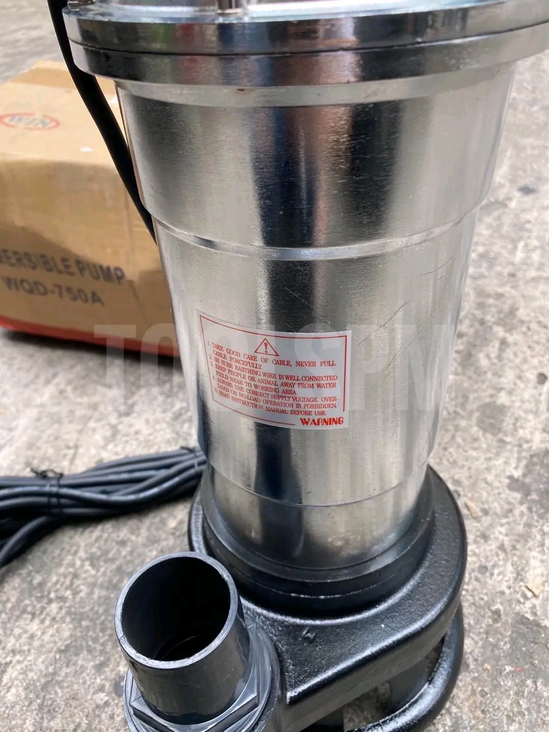 ไดโว่ ดูดโคลน ดูดน้ำ ยี่ห้อ Win ท่อ 2 นิ้ว 1 แรง