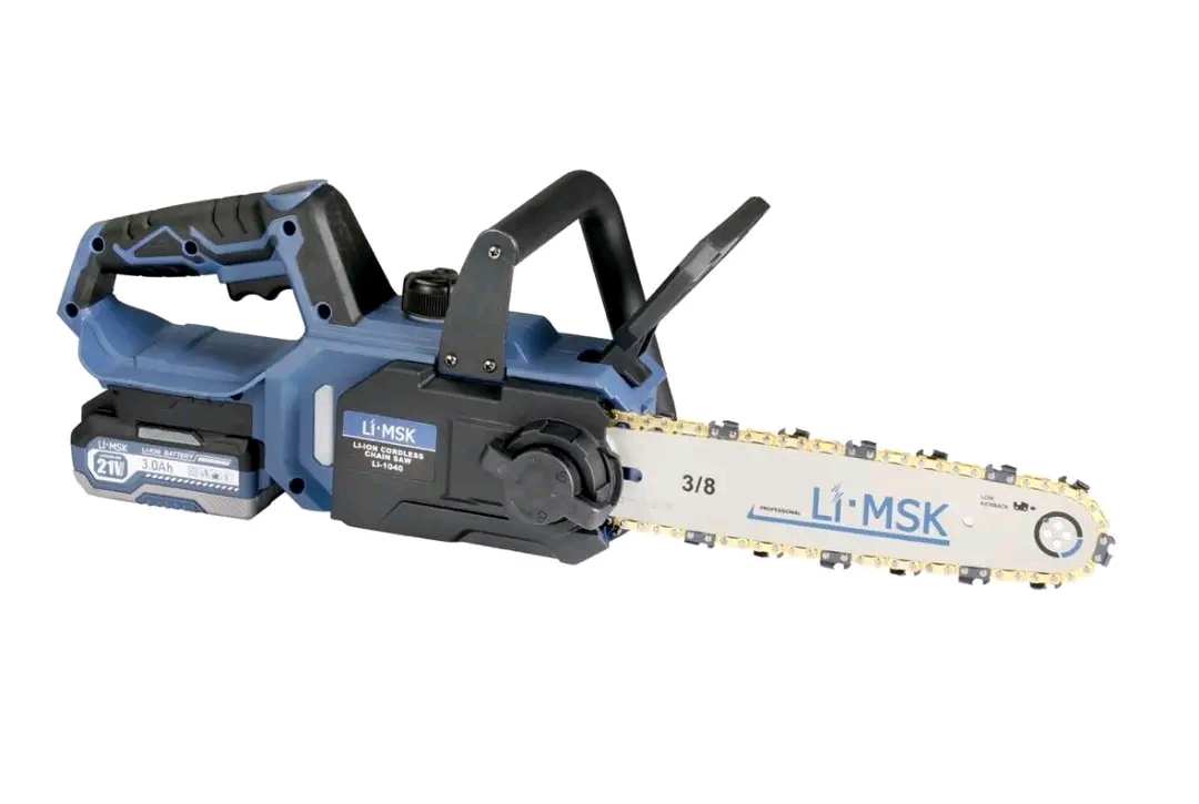 เลื่อยโซ่แบตเตอรี่ไร้สาย 21V ยี่ห้อ MASAKI รุ่น LI-1040