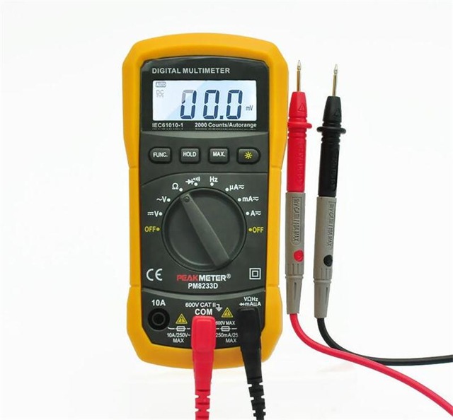 PM8233D ดิจิตอลมัลติมิเตอร์