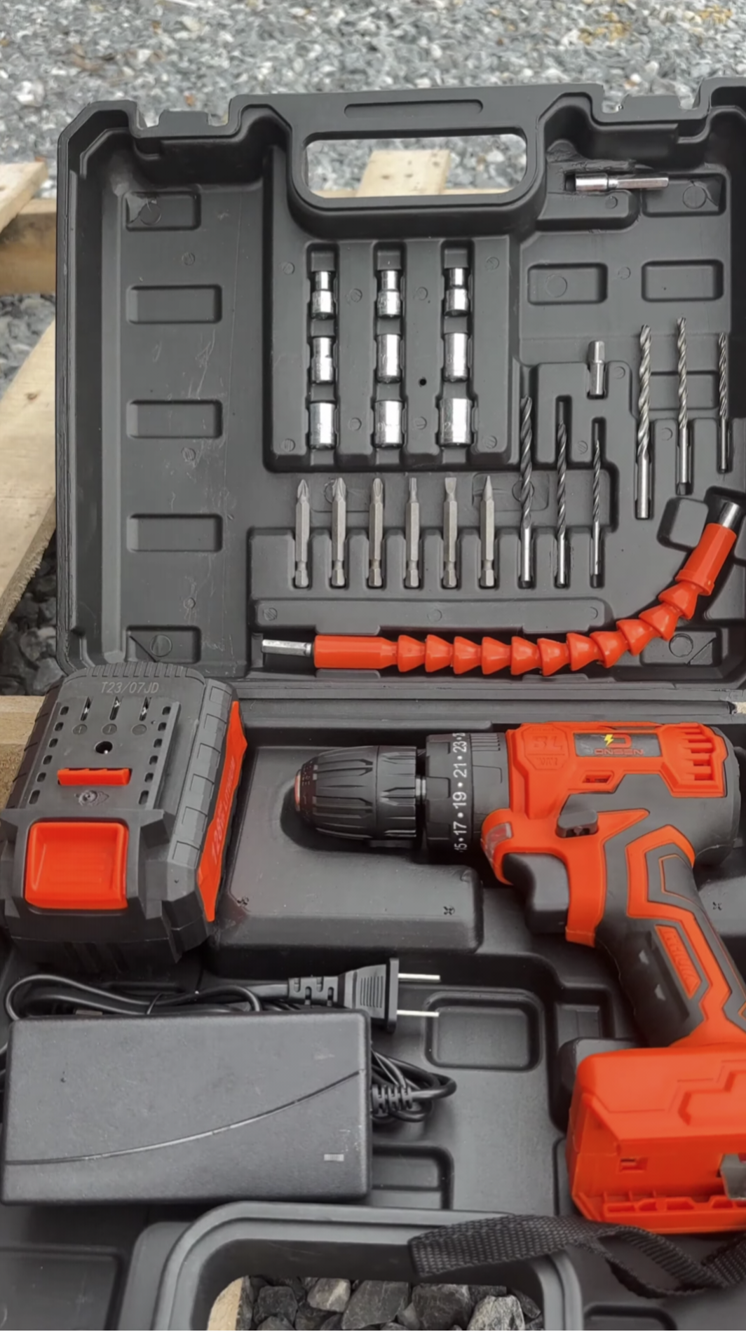 สว่านแบตกระแทก บรัสเลส ONSEN 128V