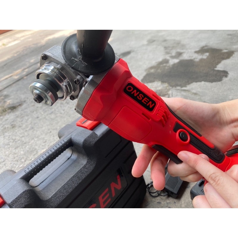 เจียไร้สาย ยี่ห้อ Onsen 128V แถมแบต 2 ก้อน