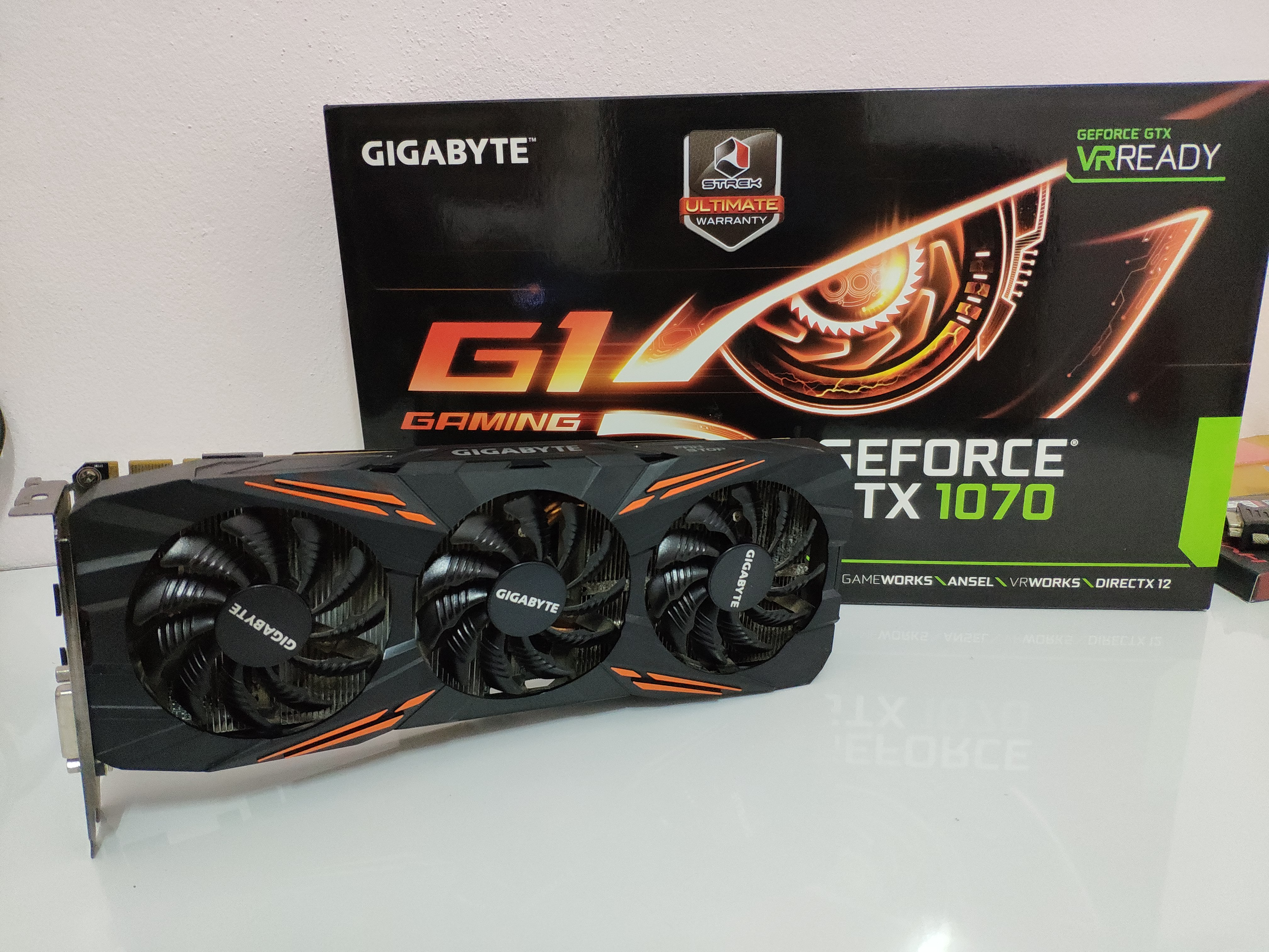 GIGABYTE GTX 1070 G1 Gaming 8G 256BIT