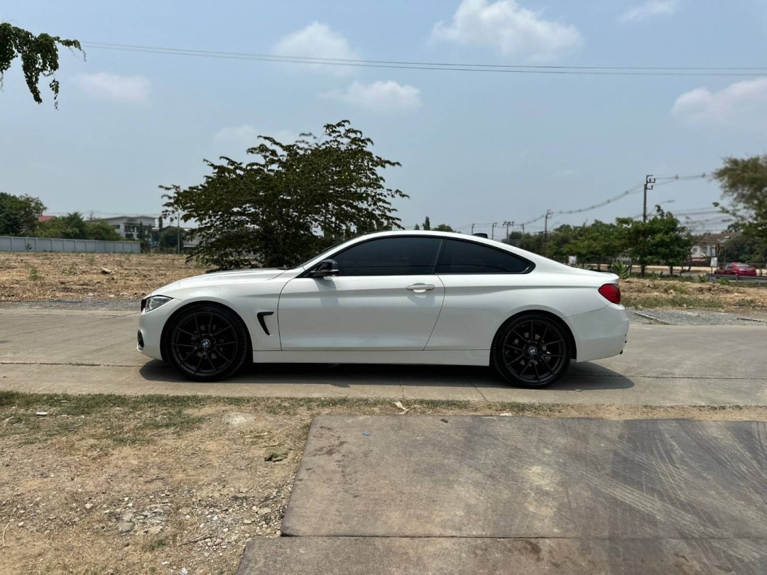 BMW 420d Sport Coupe ปี 2014 สีขาว