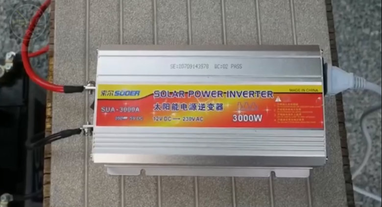 อินเวอร์เตอร์ แปลงไฟ 12V เป็น 220V ขนาด 3,000W