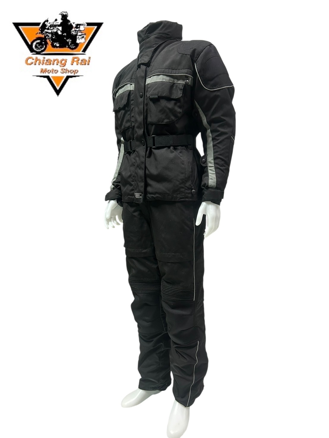 ชุดสำหรับขี่มอเตอร์ไซด์ (มือสอง) SET 030 ชุดทัวริ่ง เสื้อการ์ด + กางเกง ยี่ห้อ***Experience***