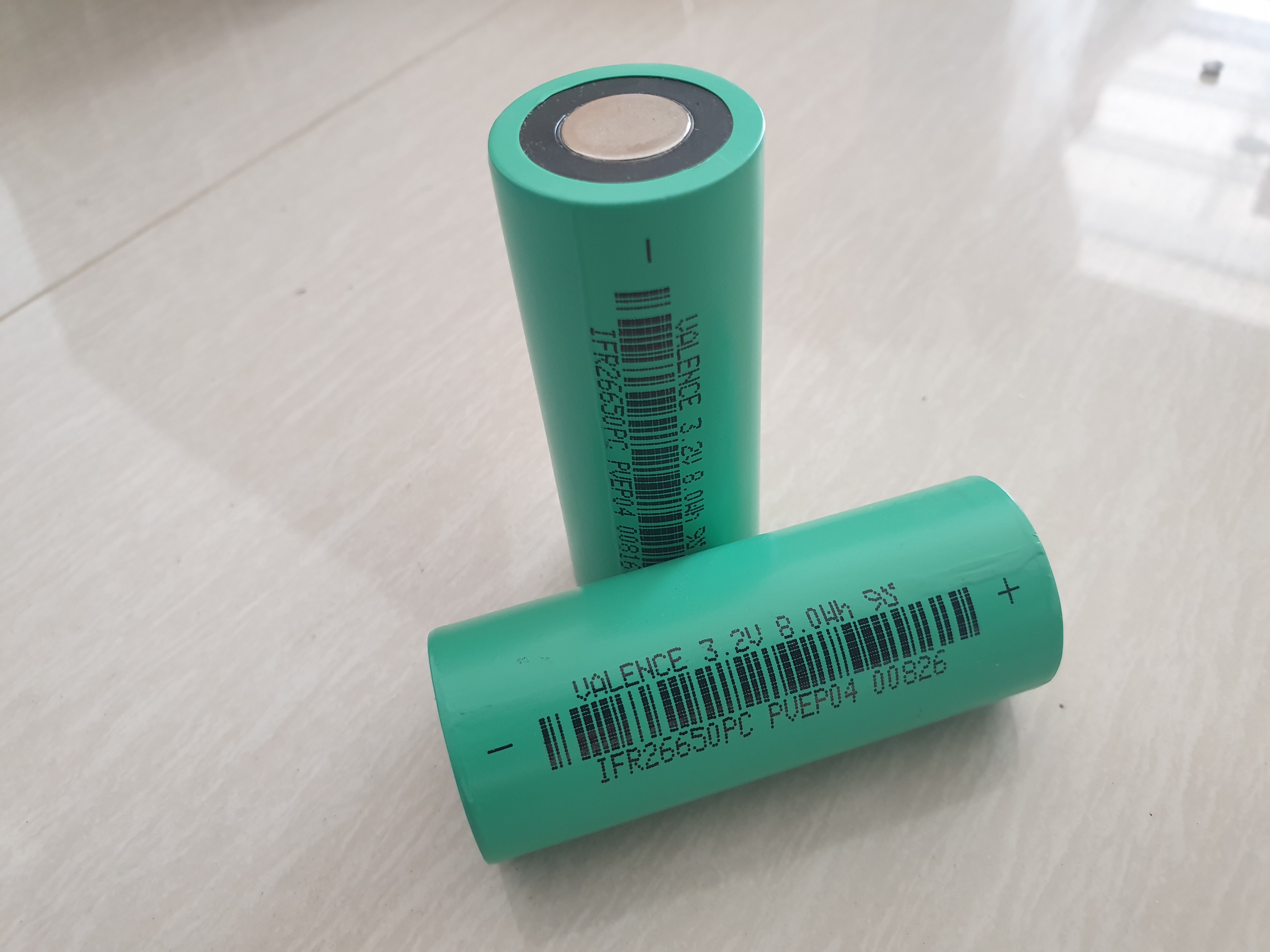 Battery lifepo4 ฟอสเฟส 3.2v 2.5Ah ตัวแรง 4 ก้อนสตาร์ทรถได้