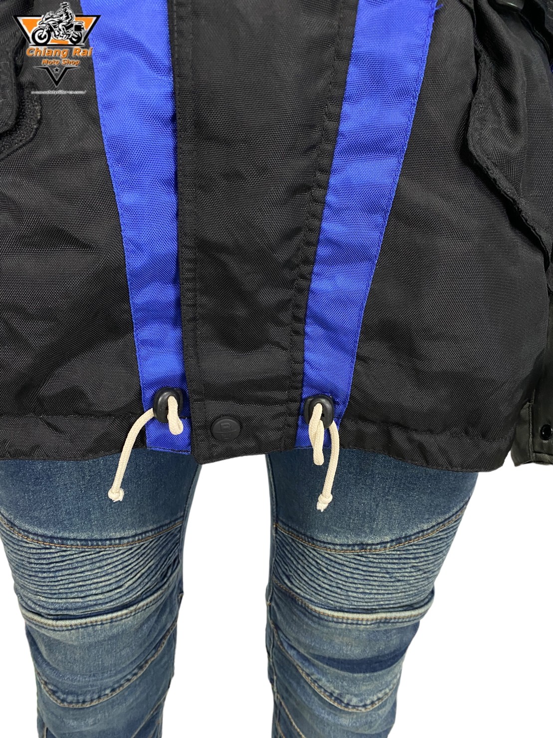 เสื้อขี่มอเตอร์ไซด์( มือสอง) RCTA 334 อก 50 " ยาว 29 "(XL)